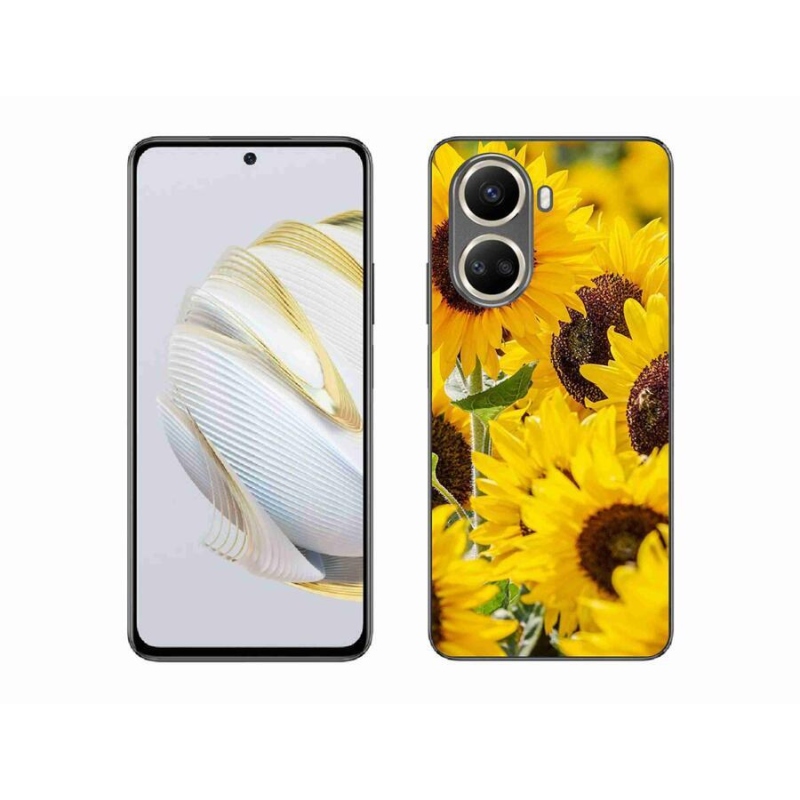 Gélový kryt mmCase na mobil Huawei Nova 10 SE - slnečnica