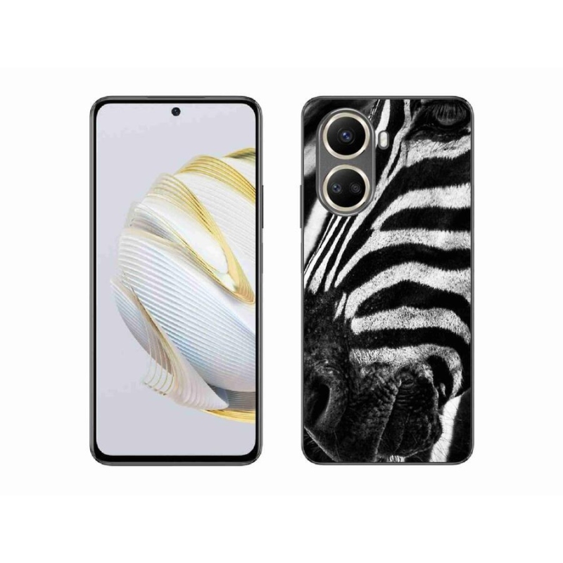 Gélový kryt mmCase na mobil Huawei Nova 10 SE - zebra