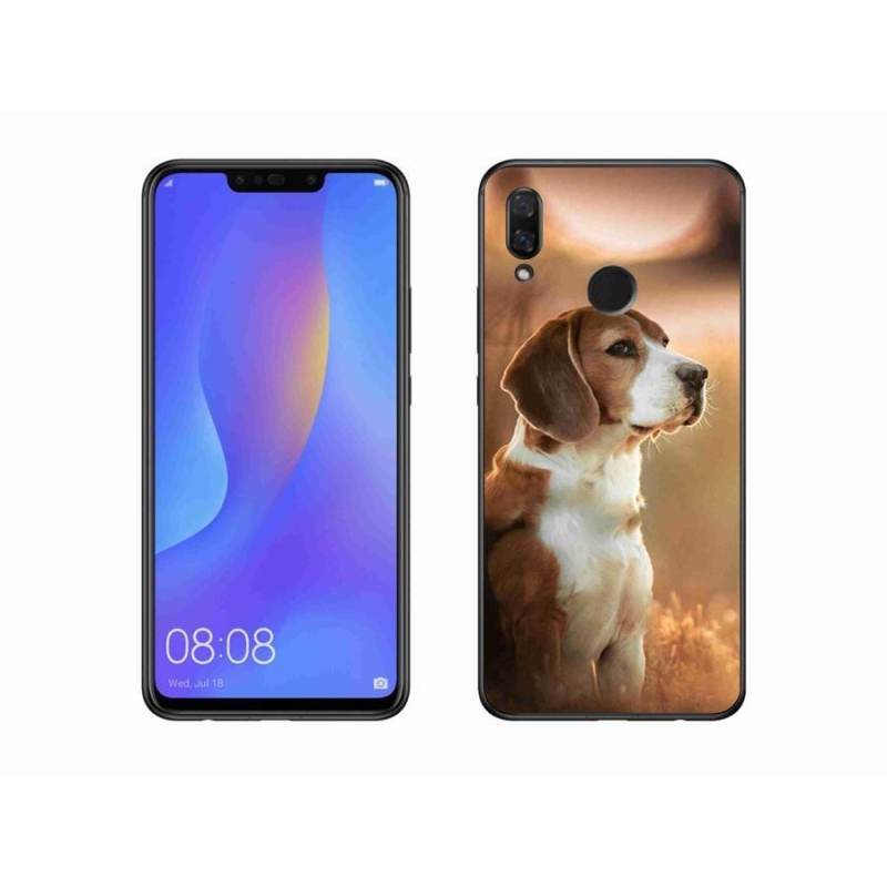 Gélový kryt mmCase na mobil Huawei Nova 3 - bígl