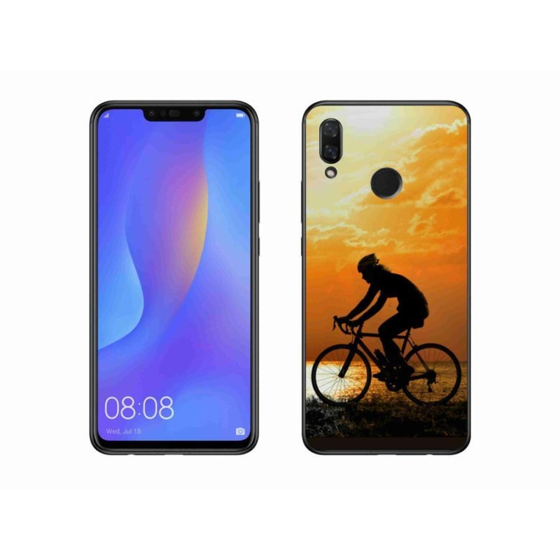 Gélový kryt mmCase na mobil Huawei Nova 3 - cyklovýlety