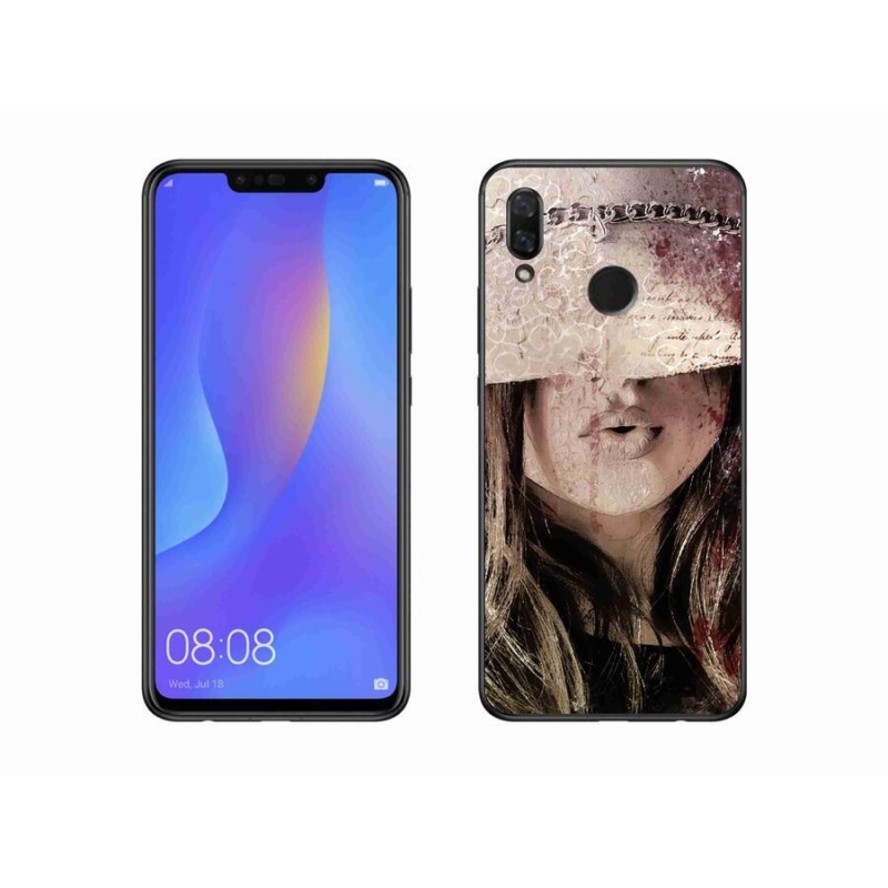 Gélový kryt mmCase na mobil Huawei Nova 3 - dievča