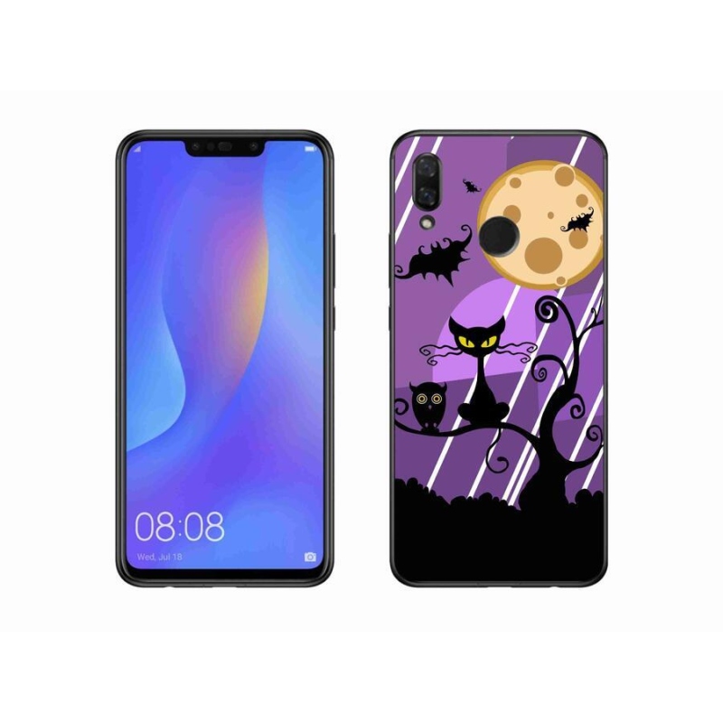 Gélový kryt mmCase na mobil Huawei Nova 3 - halloween