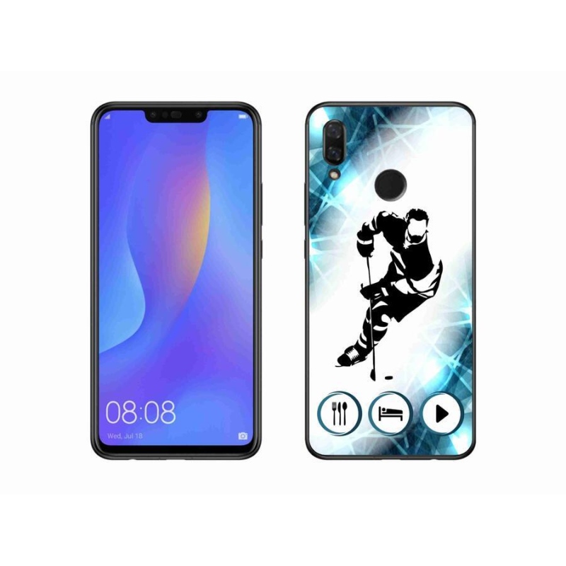 Gélový kryt mmCase na mobil Huawei Nova 3 - hokej 1