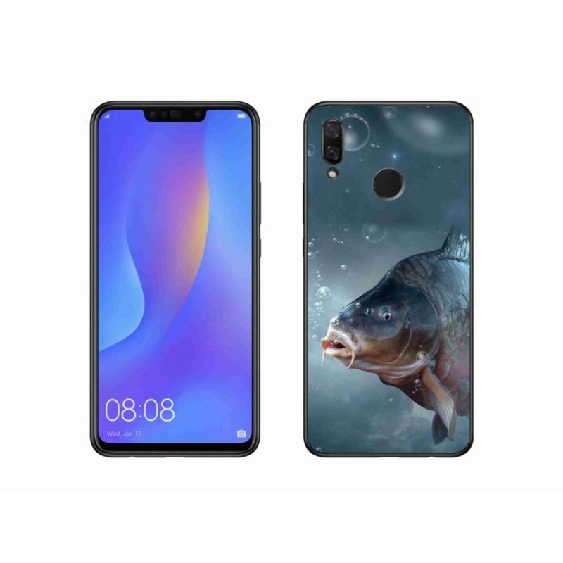 Gélový kryt mmCase na mobil Huawei Nova 3 - kapor a bublinky