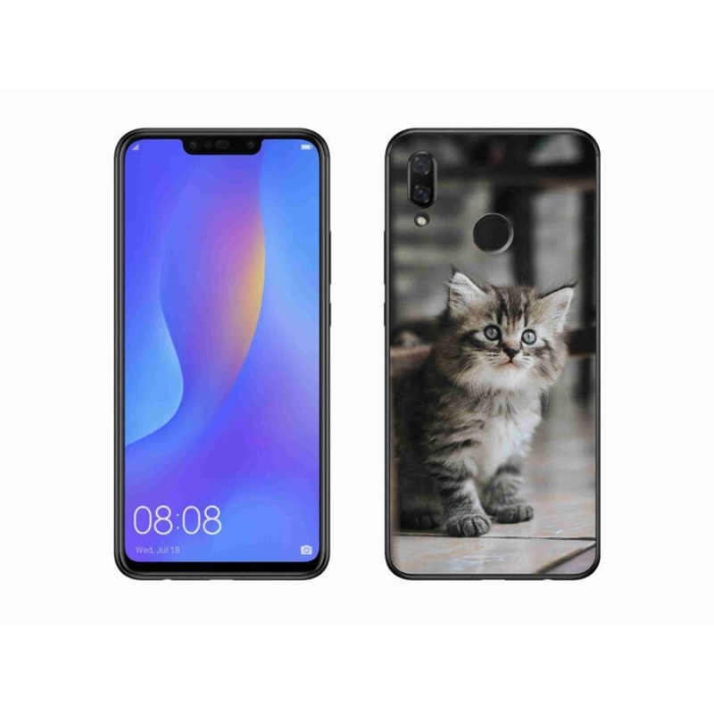 Gélový kryt mmCase na mobil Huawei Nova 3 - mačiatko