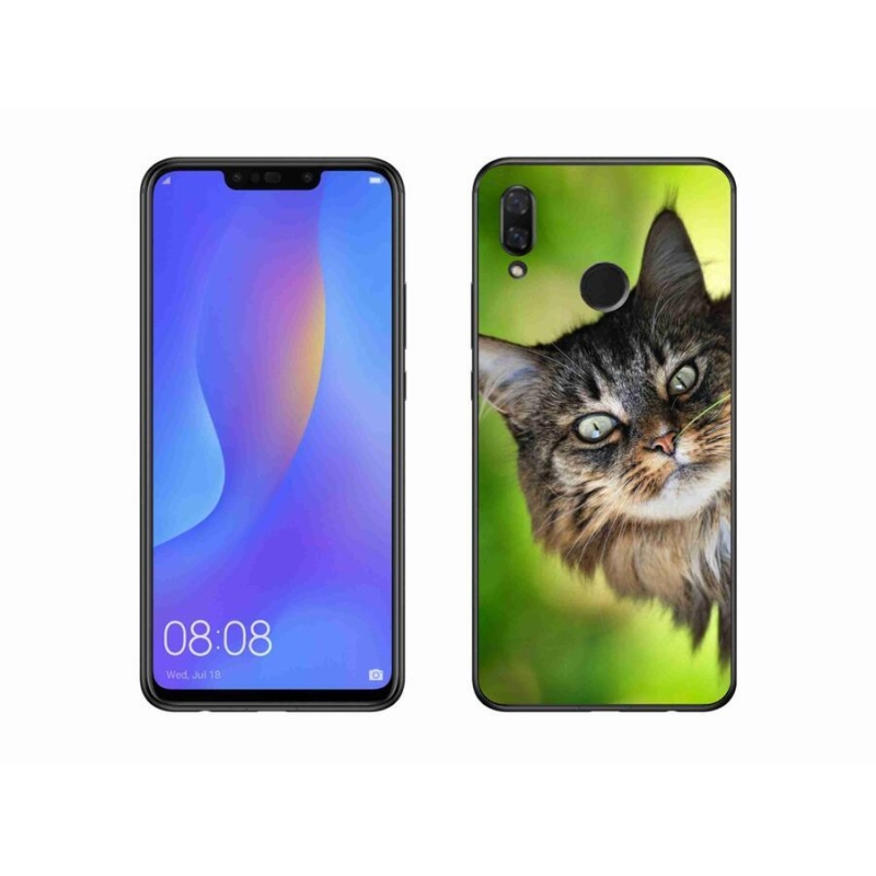 Gélový kryt mmCase na mobil Huawei Nova 3 - mačka 3