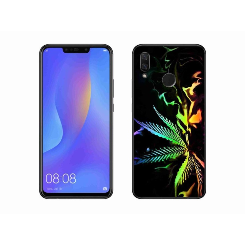 Gélový kryt mmCase na mobil Huawei Nova 3 - konope 2