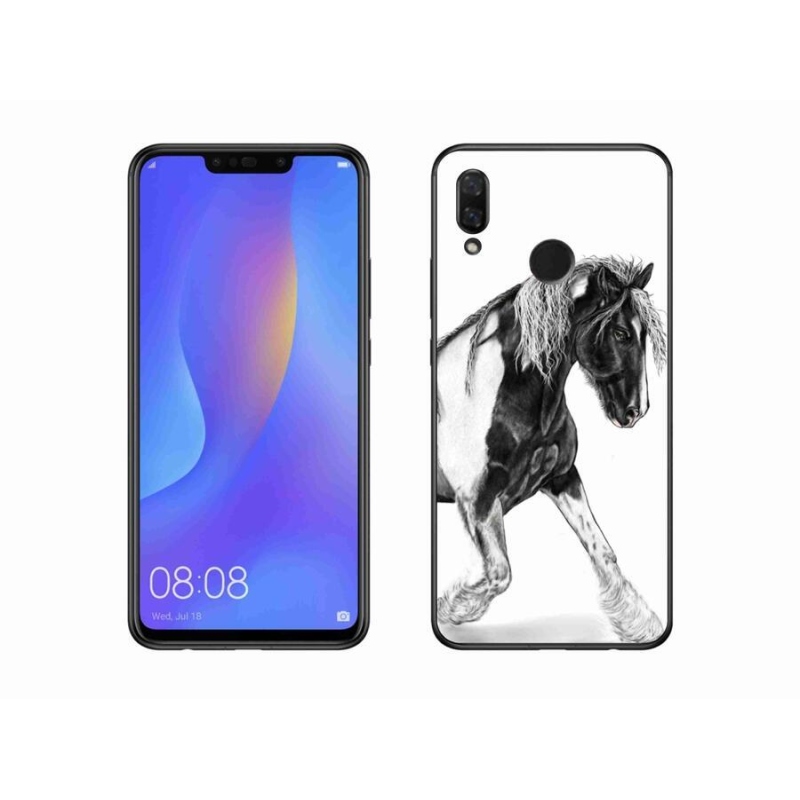 Gélový kryt mmCase na mobil Huawei Nova 3 - kôň