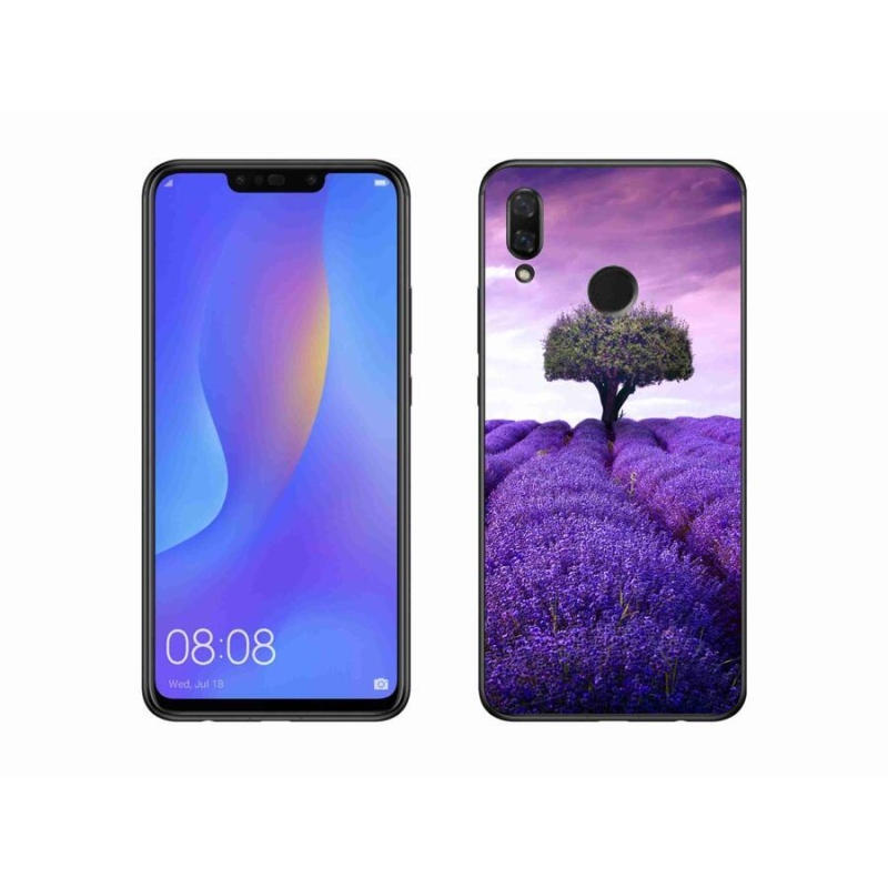 Gélový kryt mmCase na mobil Huawei Nova 3 - levanduľová lúka