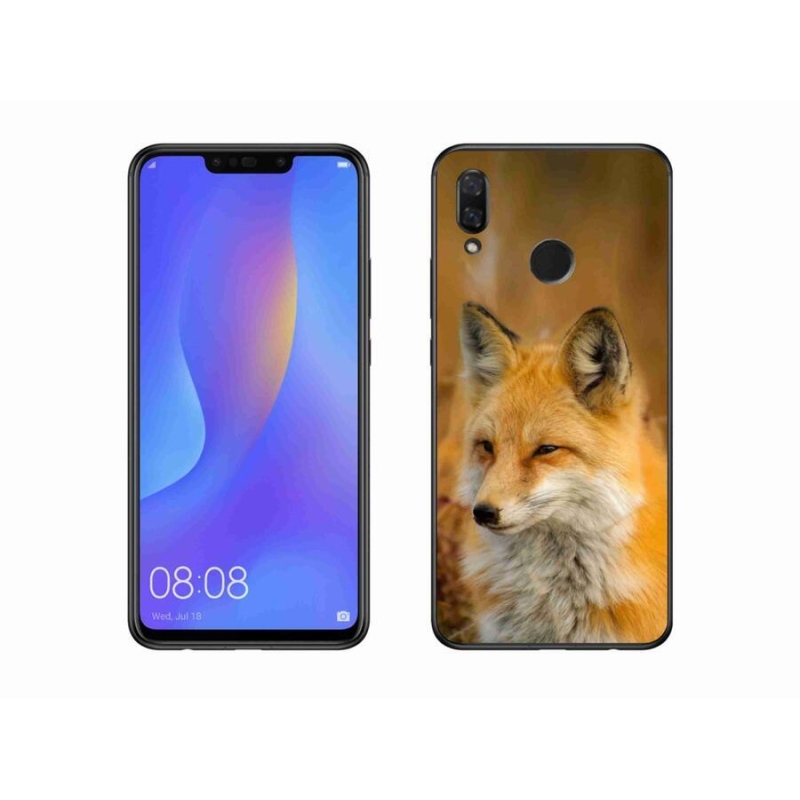 Gélový kryt mmCase na mobil Huawei Nova 3 - líška