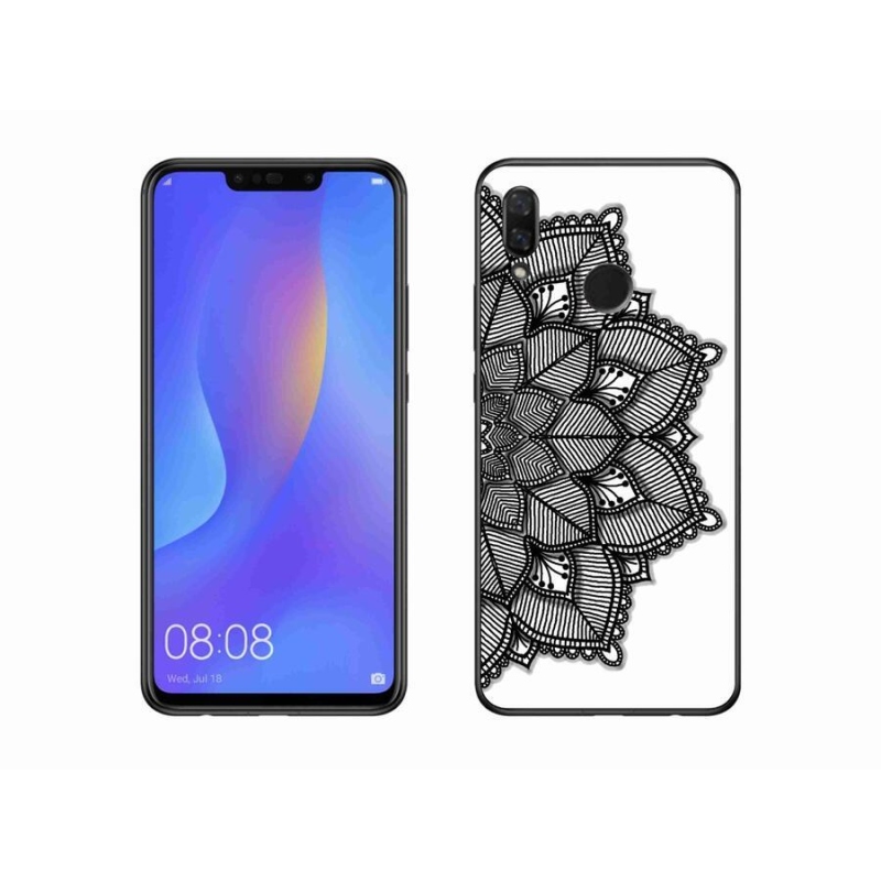 Gélový kryt mmCase na mobil Huawei Nova 3 - mandala