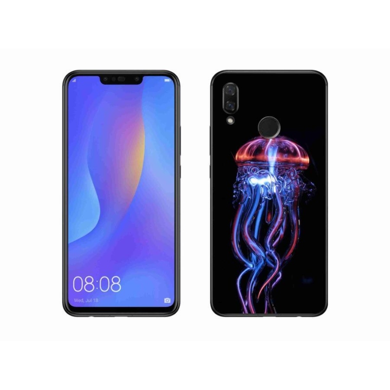 Gélový kryt mmCase na mobil Huawei Nova 3 - medúza