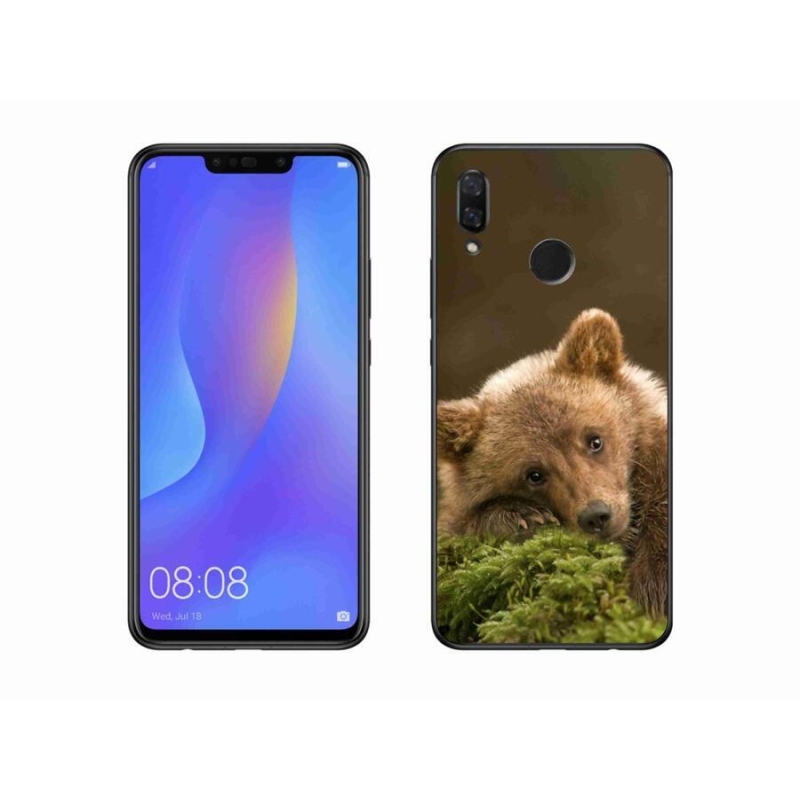 Gélový kryt mmCase na mobil Huawei Nova 3 - medveď