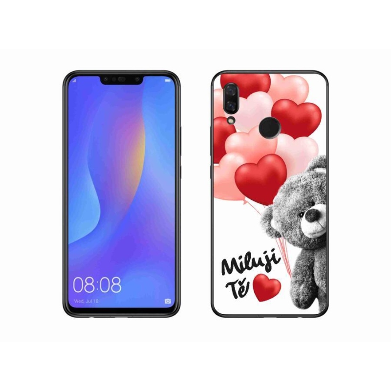 Gélový kryt mmCase na mobil Huawei Nova 3 - milujem Ťa