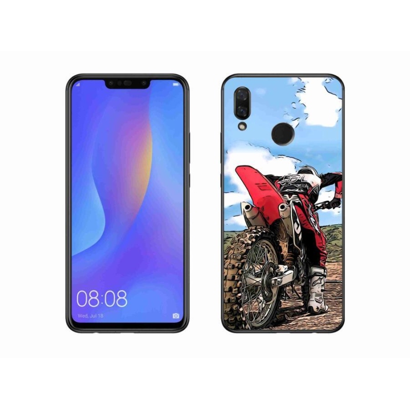 Gélový kryt mmCase na mobil Huawei Nova 3 - moto