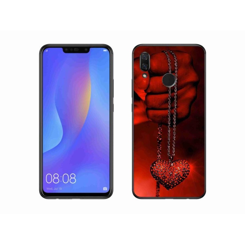 Gélový kryt mmCase na mobil Huawei Nova 3 - náhrdelník