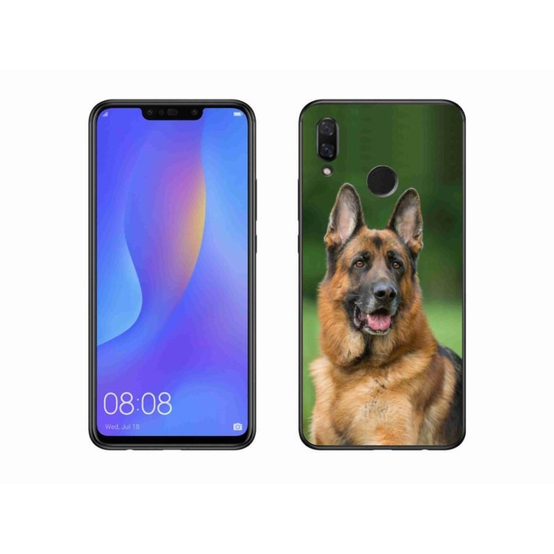 Gélový kryt mmCase na mobil Huawei Nova 3 - nemecký ovčiak