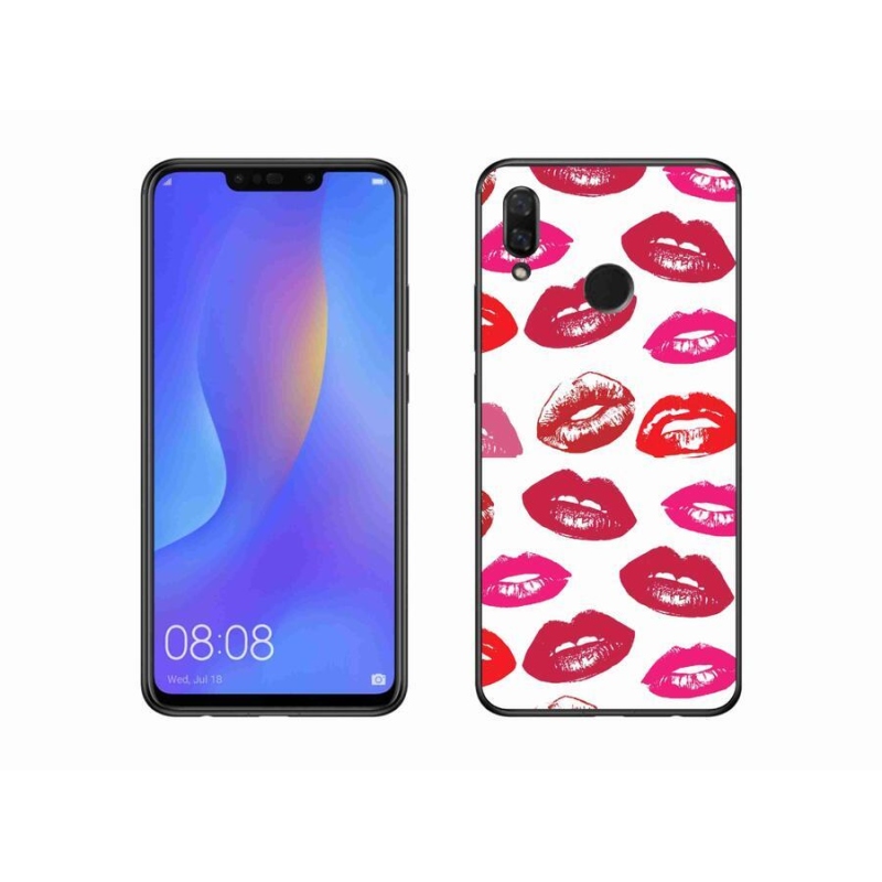 Gélový kryt mmCase na mobil Huawei Nova 3 - pery