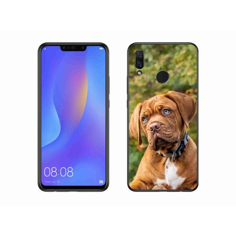 Gélový kryt mmCase na mobil Huawei Nova 3 - šteňa