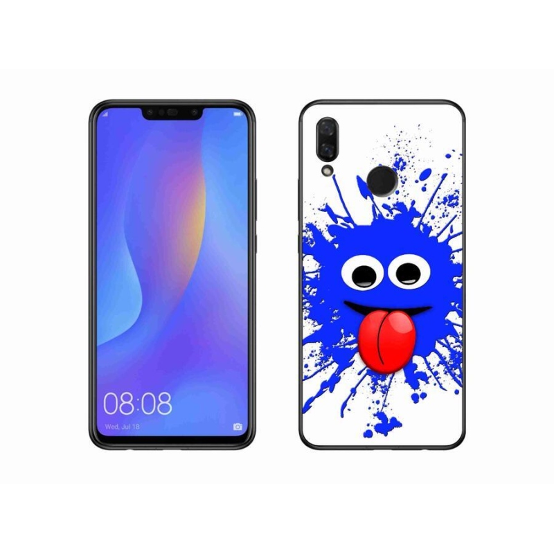 Gélový kryt mmCase na mobil Huawei Nova 3 - strašidlo