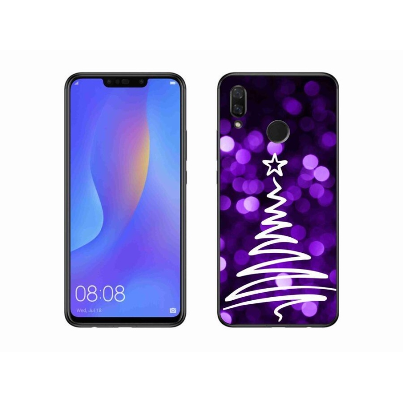 Gélový kryt mmCase na mobil Huawei Nova 3 - stromček