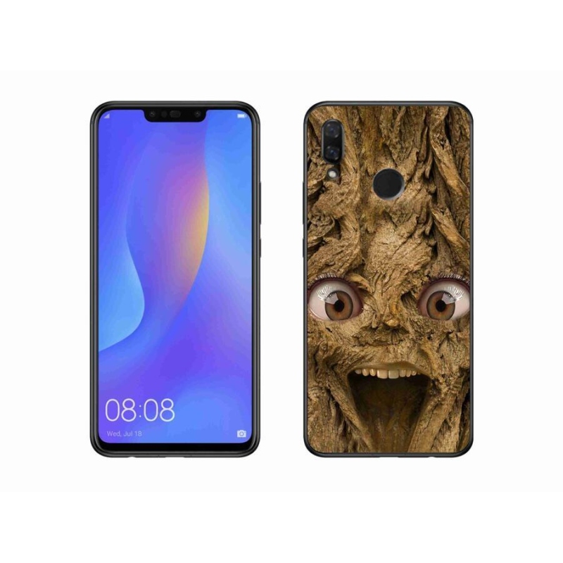 Gélový kryt mmCase na mobil Huawei Nova 3 - veselý strom s očami