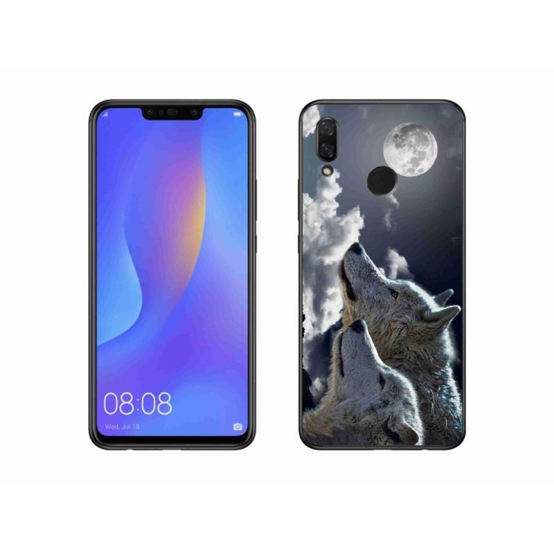 Gélový kryt mmCase na mobil Huawei Nova 3 - vlci