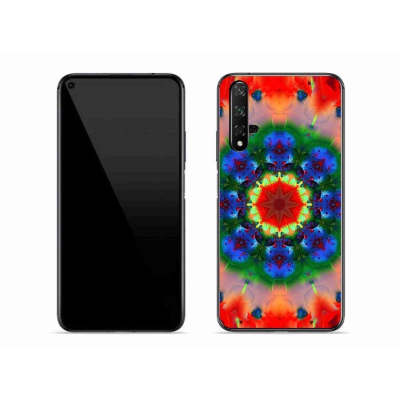 Gelový kryt mmCase na mobil Huawei Nova 5T - abstrakt 5