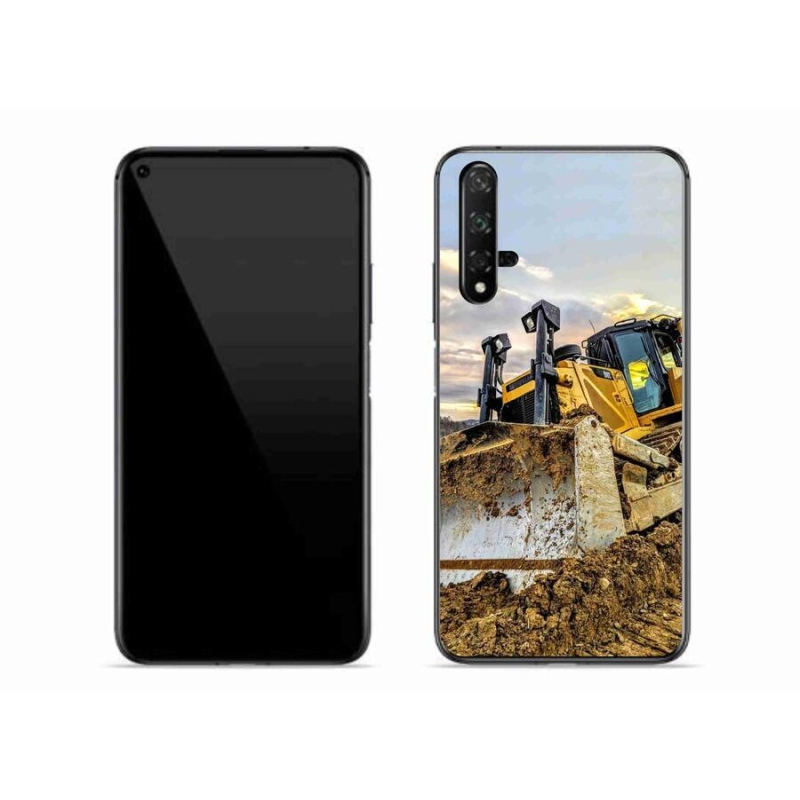 Gelový kryt mmCase na mobil Huawei Nova 5T - bagr