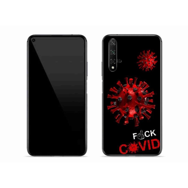 Gélový kryt mmCase na mobil Huawei Nova 5T - covid 3