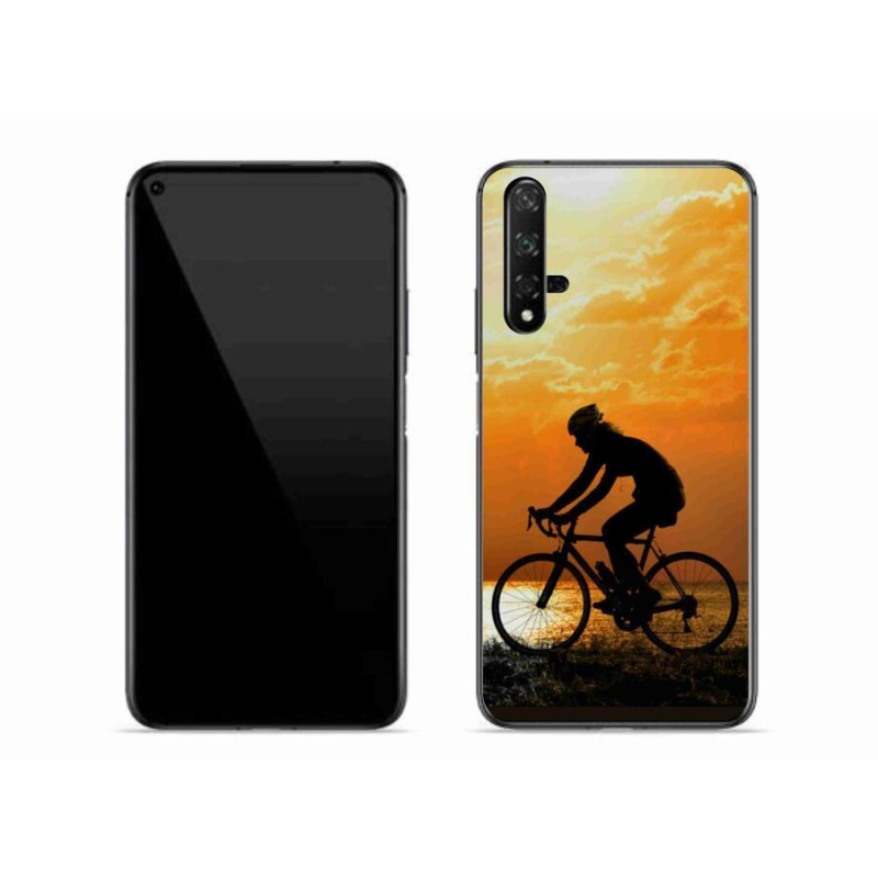 Gélový kryt mmCase na mobil Huawei Nova 5T - cyklovýlety