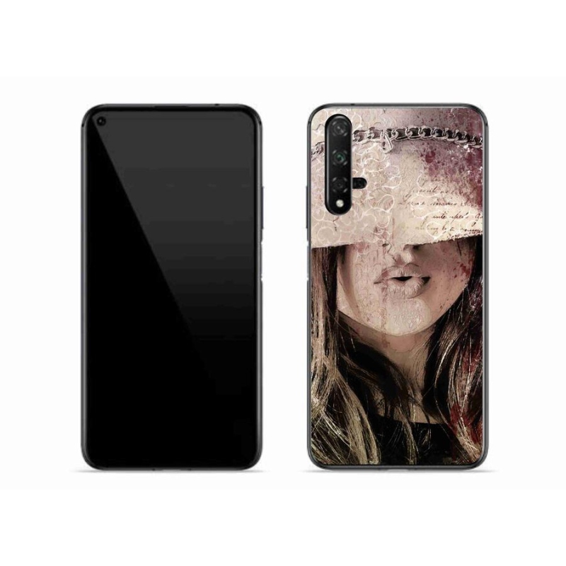 Gélový kryt mmCase na mobil Huawei Nova 5T - dievča