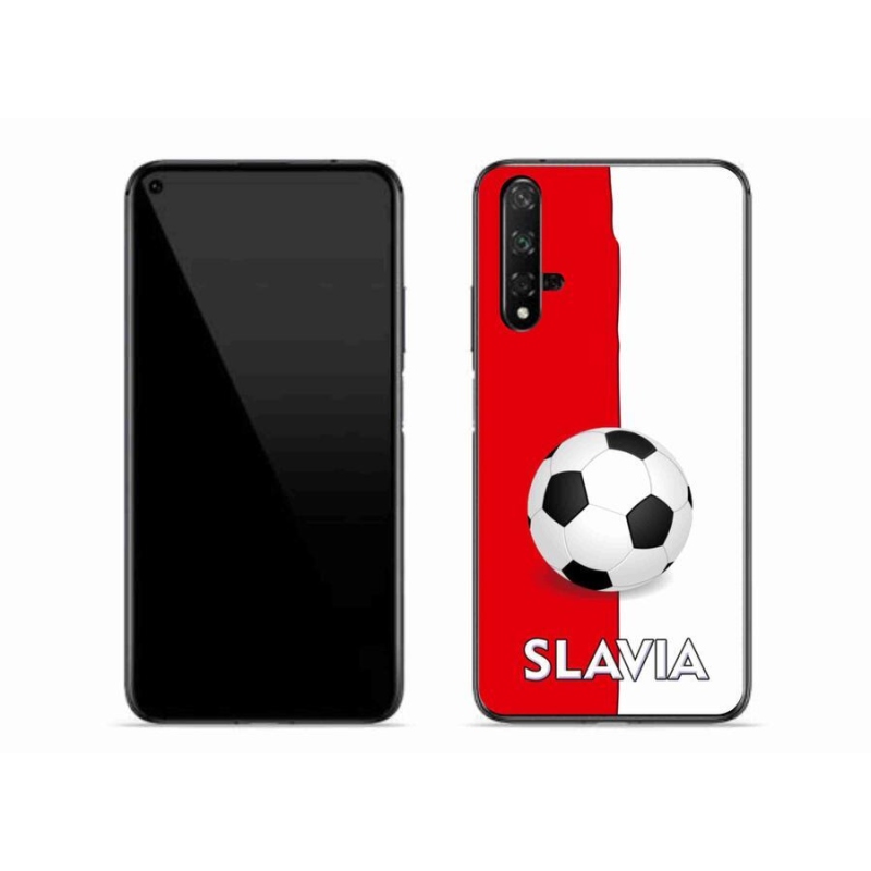 Gélový kryt mmCase na mobil Huawei Nova 5T - futbal 2