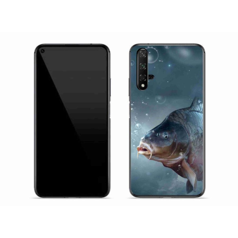 Gélový kryt mmCase na mobil Huawei Nova 5T - kapor a bublinky