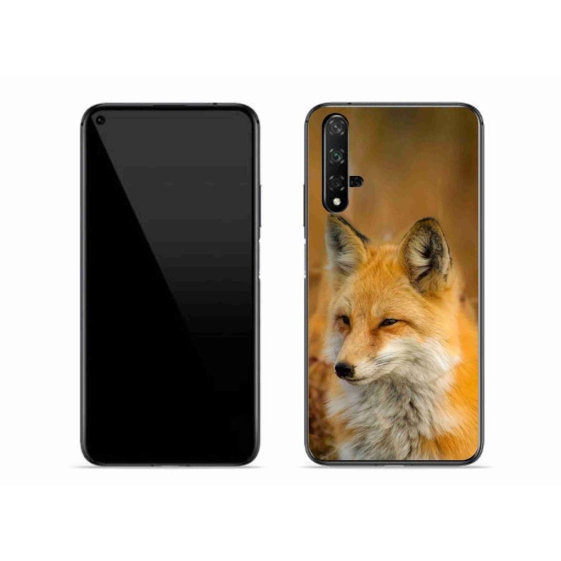 Gélový kryt mmCase na mobil Huawei Nova 5T - líška