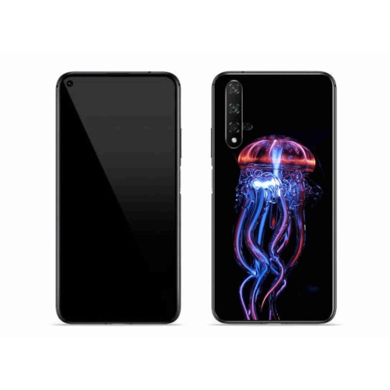Gelový kryt mmCase na mobil Huawei Nova 5T - medúza