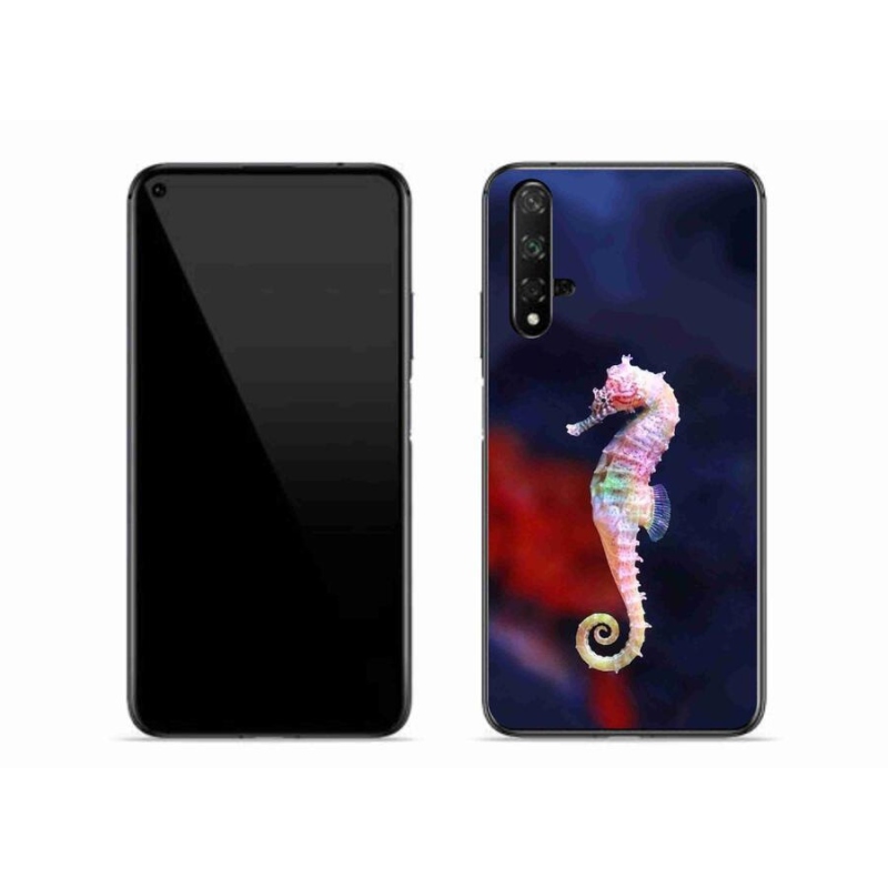 Gelový kryt mmCase na mobil Huawei Nova 5T - mořský koník