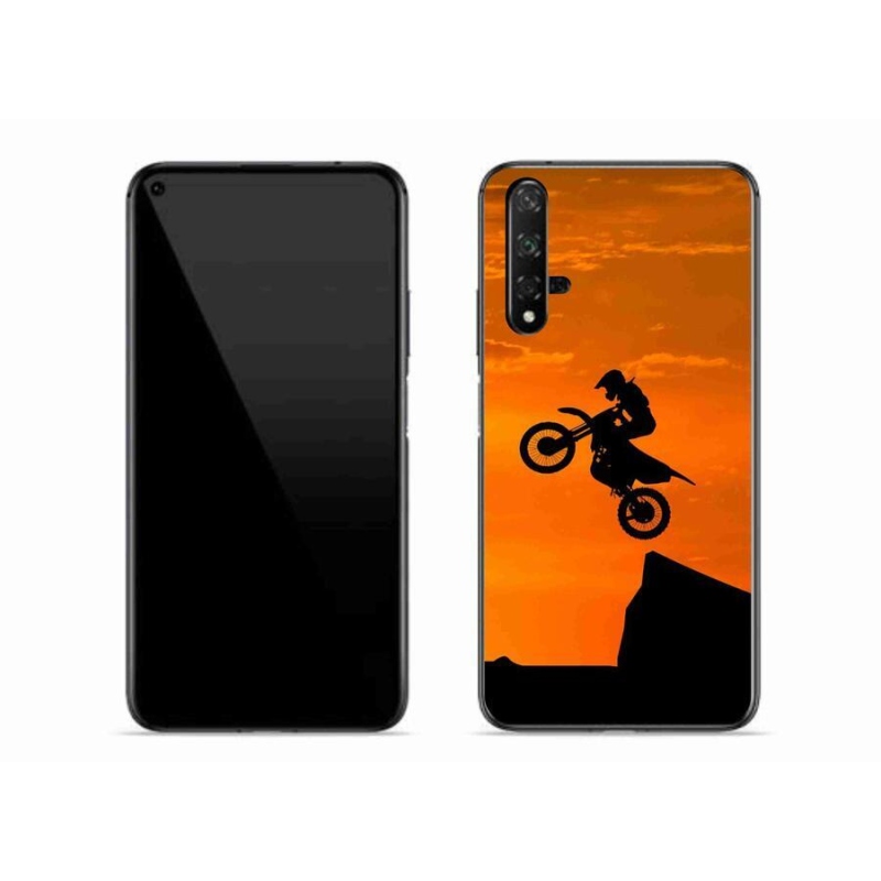 Gélový kryt mmCase na mobil Huawei Nova 5T - motocross