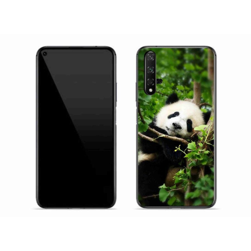Gelový kryt mmCase na mobil Huawei Nova 5T - panda