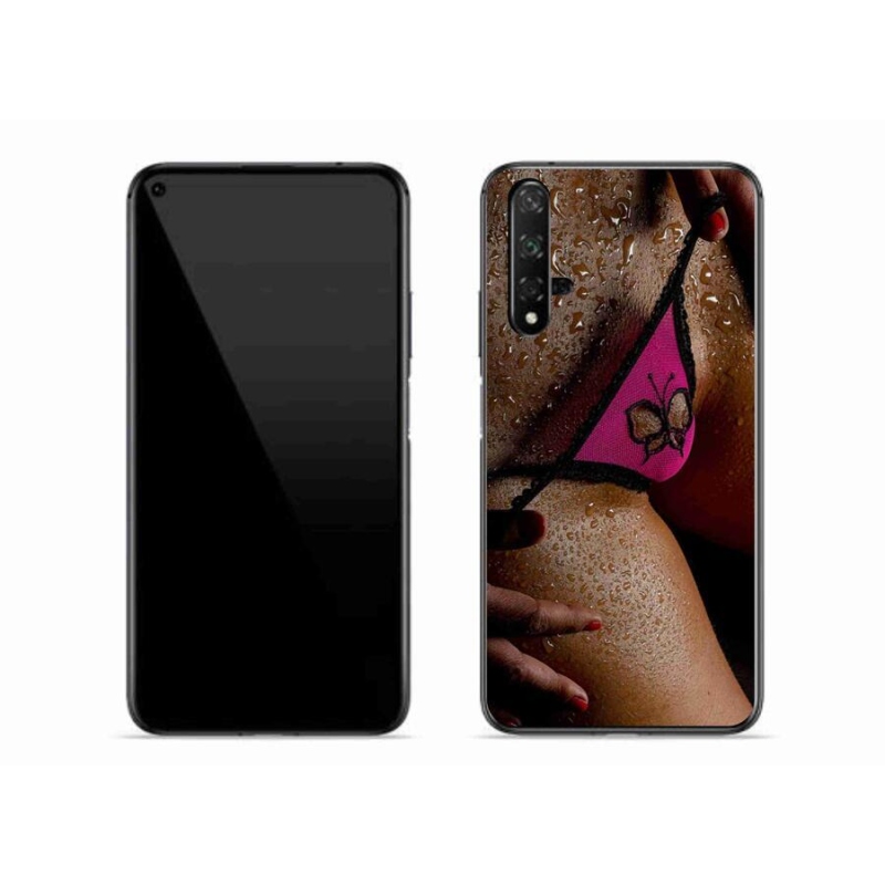 Gélový kryt mmCase na mobil Huawei Nova 5T - sexy žena