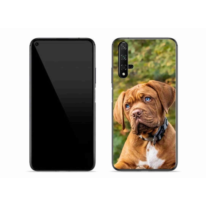 Gélový kryt mmCase na mobil Huawei Nova 5T - šteňa