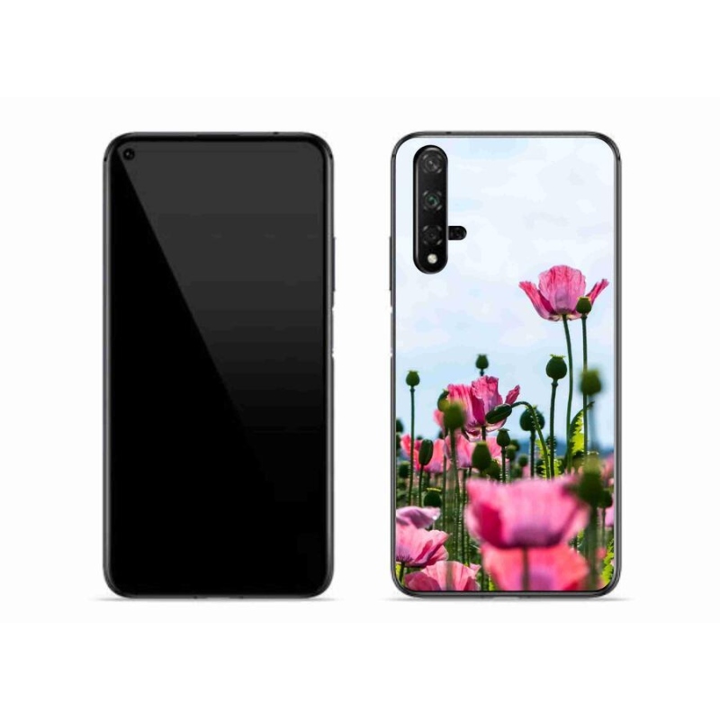 Gélový kryt mmCase na mobil Huawei Nova 5T - vlčí mak