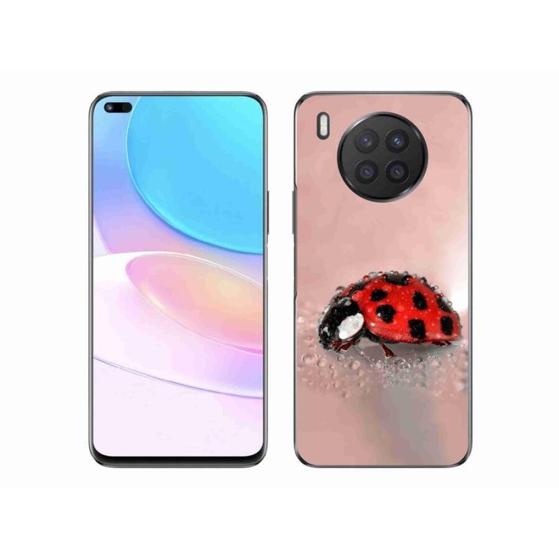 Gélový kryt mmCase na mobil Huawei Nova 8i - lienka