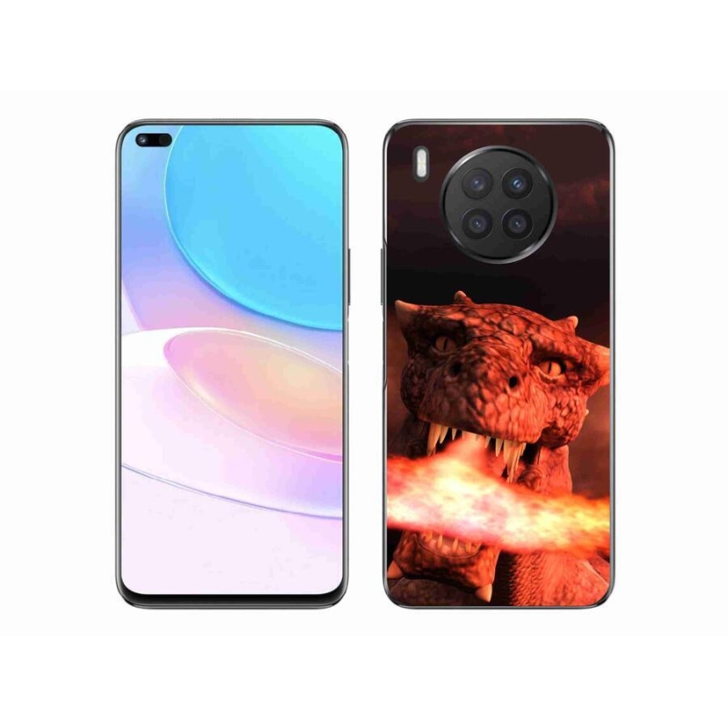 Gélový kryt mmCase na mobil Huawei Nova 8i - drak