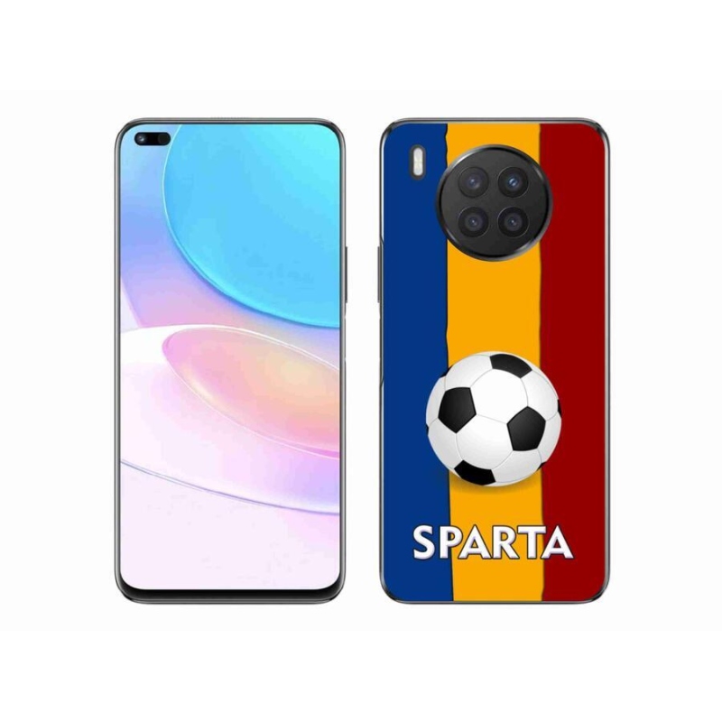 Gélový kryt mmCase na mobil Huawei Nova 8i - futbal 1