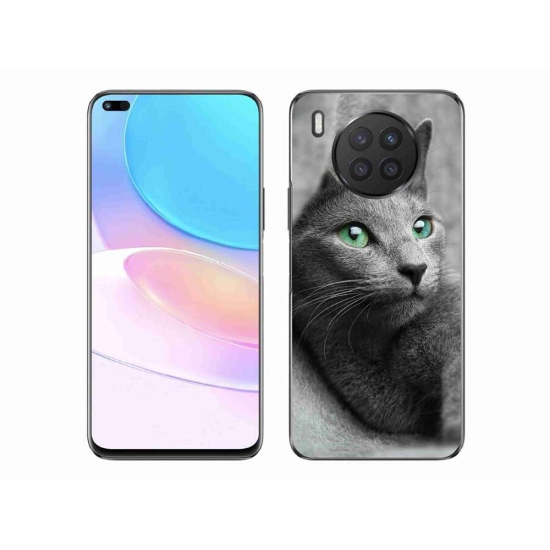 Gélový kryt mmCase na mobil Huawei Nova 8i - mačka 2