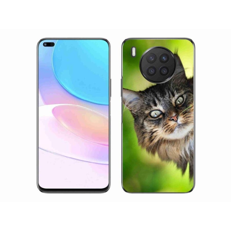 Gélový kryt mmCase na mobil Huawei Nova 8i - mačka 3