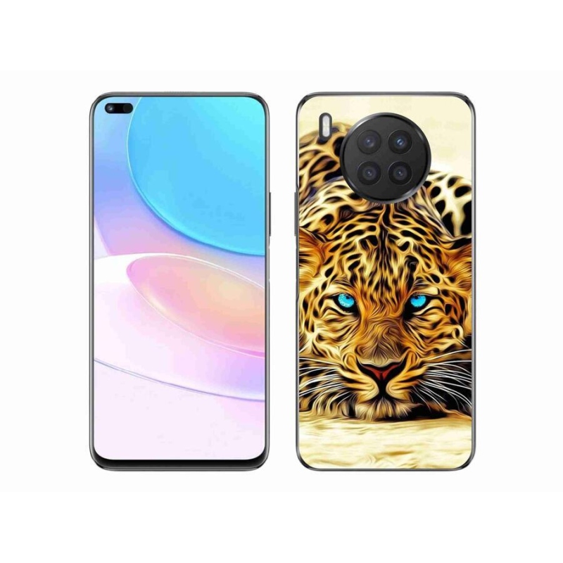 Gélový kryt mmCase na mobil Huawei Nova 8i - kreslený tiger