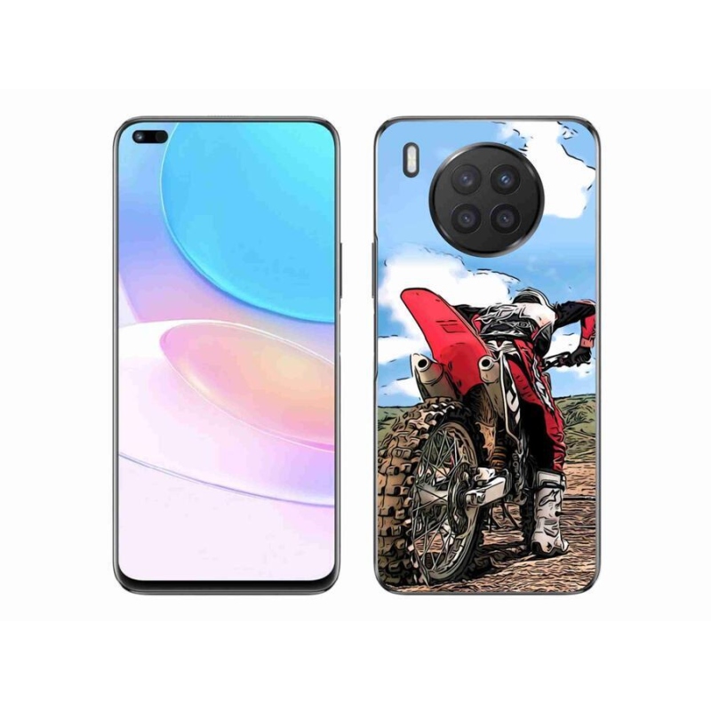 Gélový kryt mmCase na mobil Huawei Nova 8i - moto