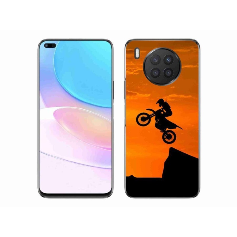 Gélový kryt mmCase na mobil Huawei Nova 8i - motocross